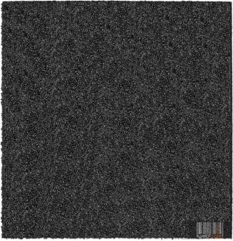 ReFlex EsésVédő Gumilap (Vastagság: 3 cm, Méret: 100X100 cm, fekete)
