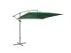 ROJAPLAST 8080 függő napernyő, hajtókarral - zöld - 270 x 270 cm - vízálló 601/12
