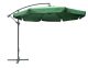 ROJAPLAST EXCLUSIVE függő napernyő hajtókarral, zöld - ø 300 cm - vízálló  90/115